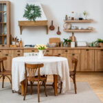Cuisine rustique en chêne moderniser pour vendre ou pour mieux vivre